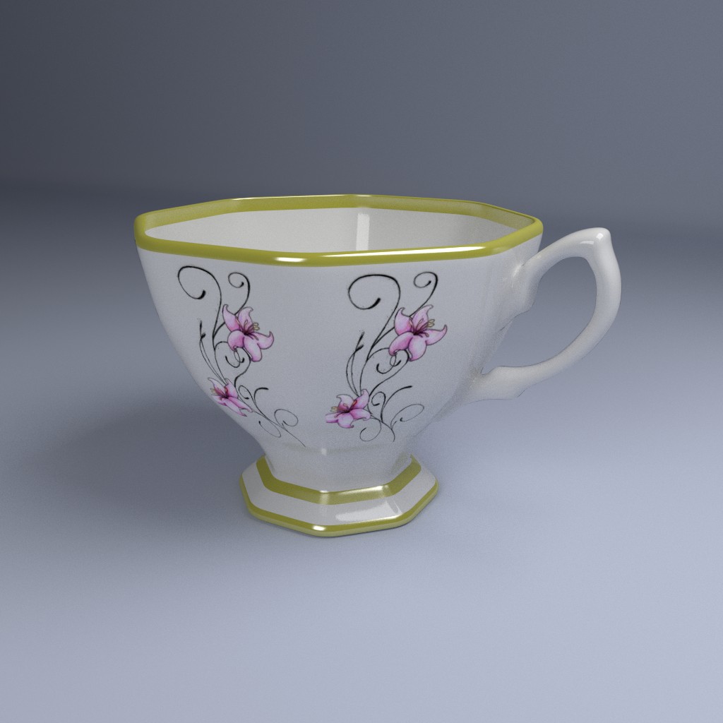 Fancy Teacup (Updated) preview image 2